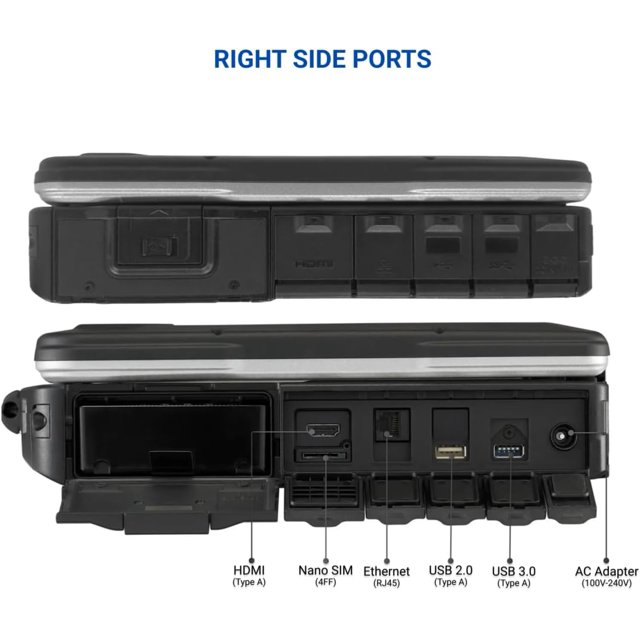 Panasonic Toughbook CF-31 MK4 i5-3340M | 8GB RAM | 240GB SSD | 13.1-inch Touchscreen - Image 2